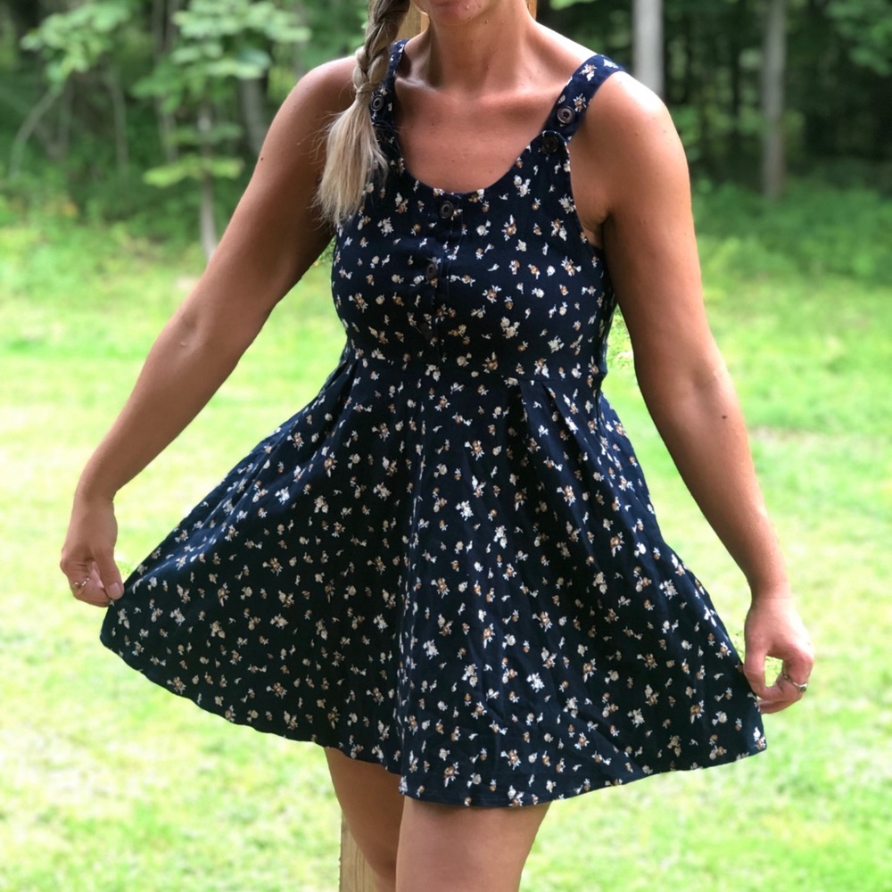 Lime Orange | floral dress